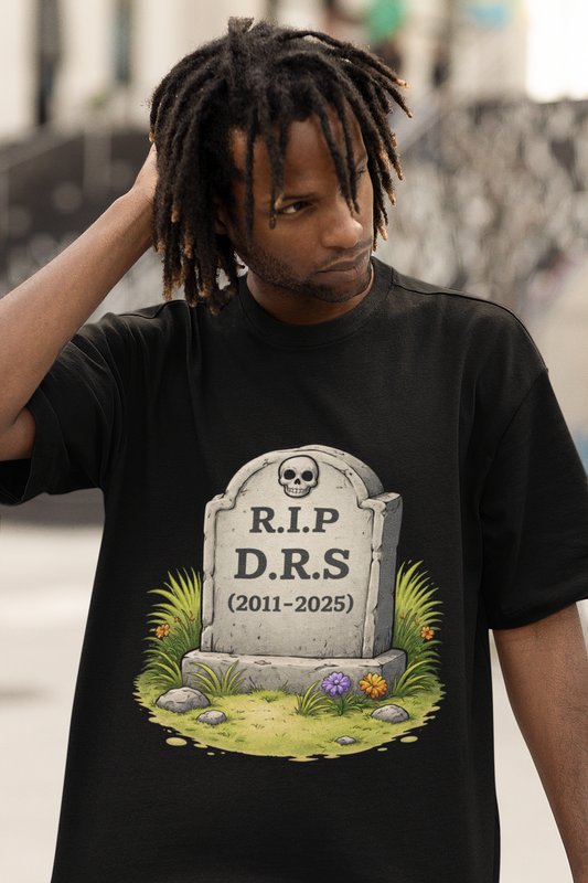 R.I.P D.R.S - Oversized T-Shirt