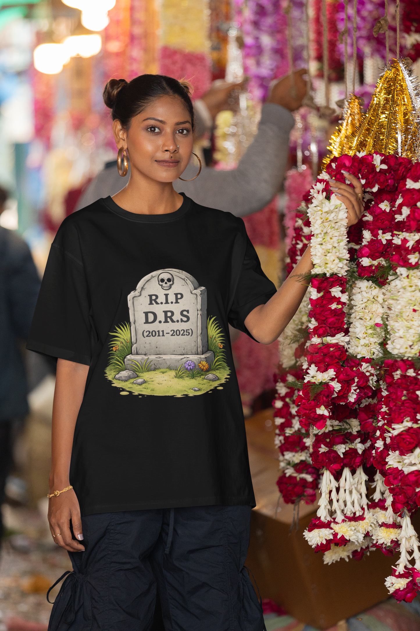 R.I.P D.R.S - Oversized T-Shirt