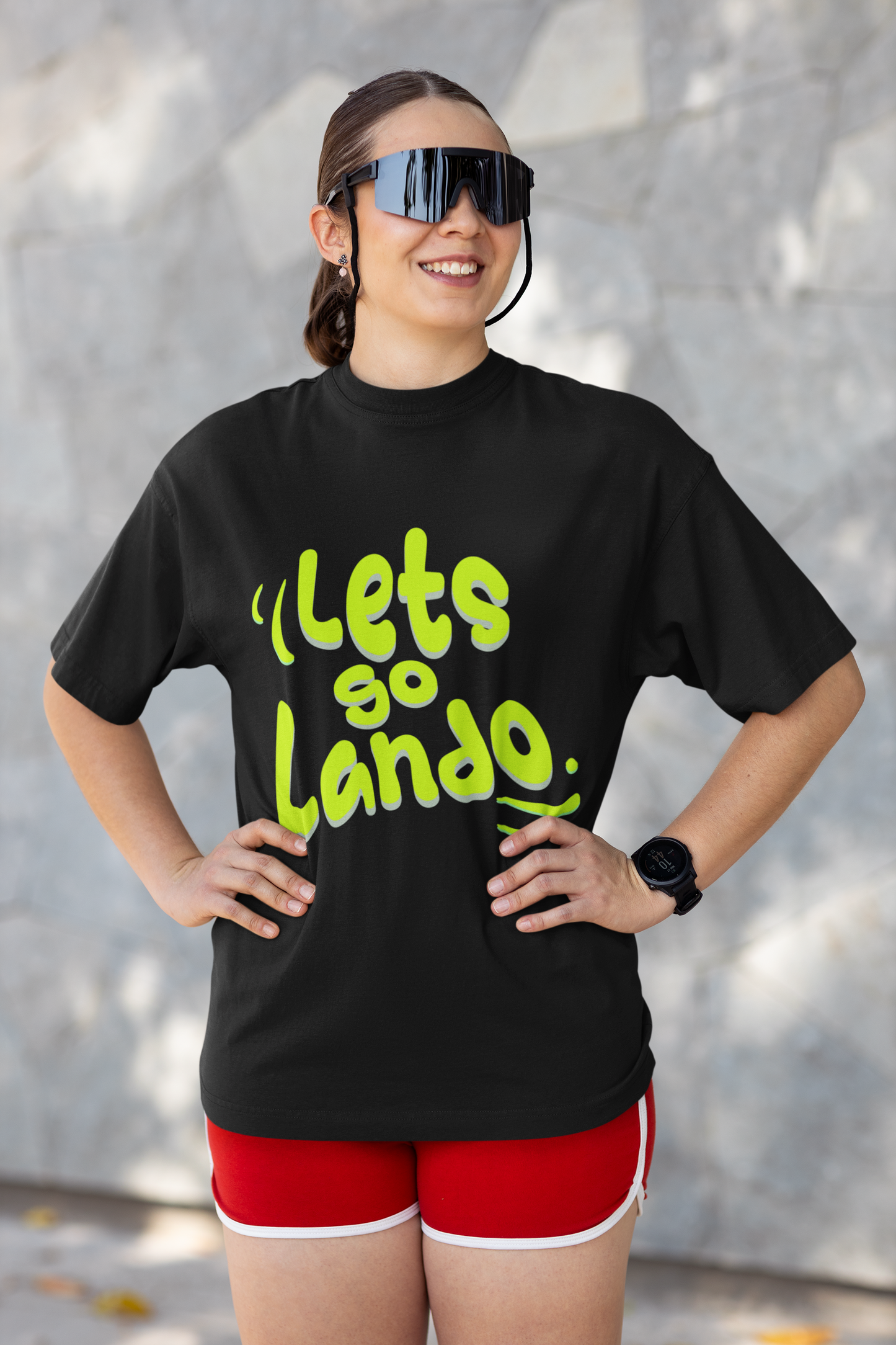 Lets Go Lando - Oversized Tee