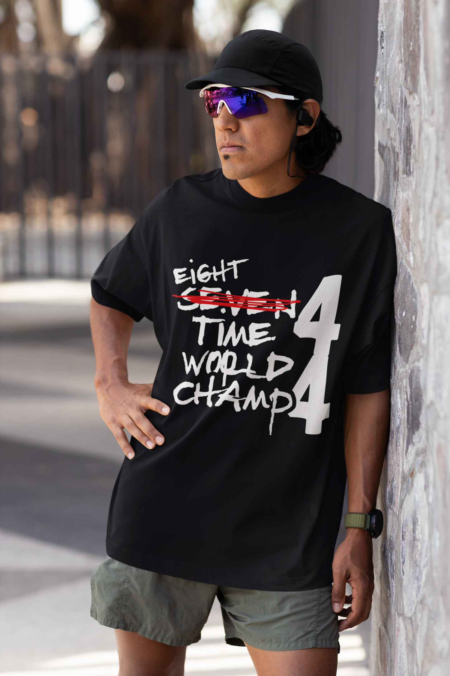 Eight time champ - Oversized Tee