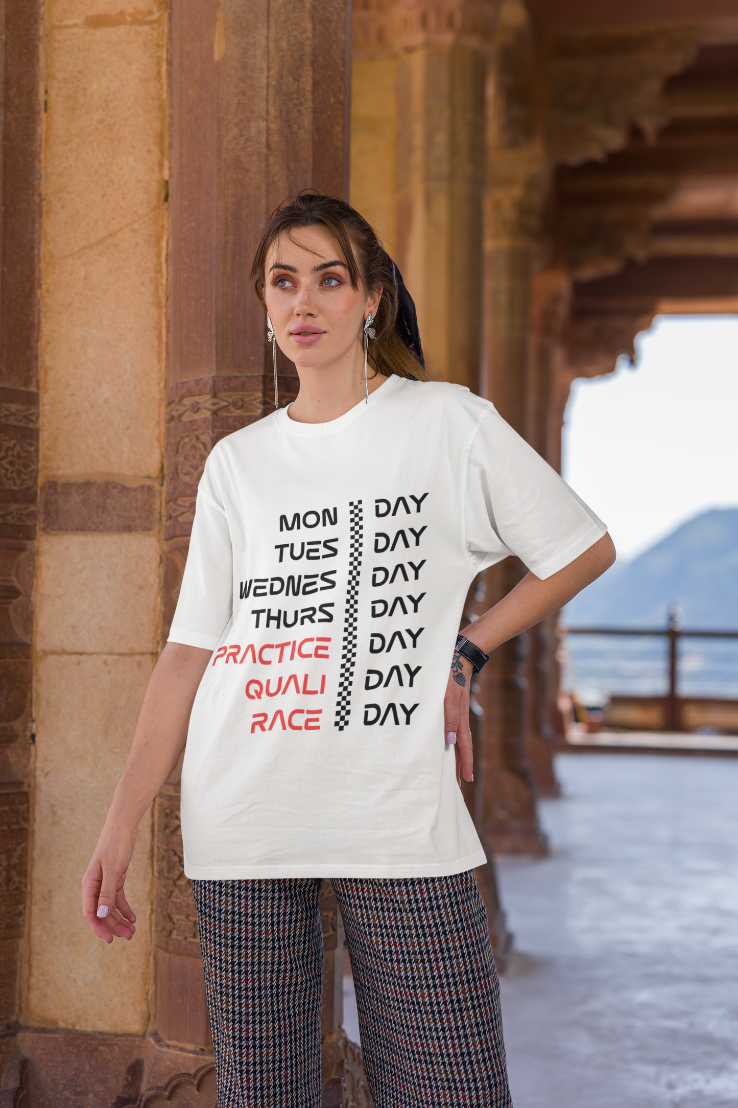 Days of the Week - Oversized T-Shirt