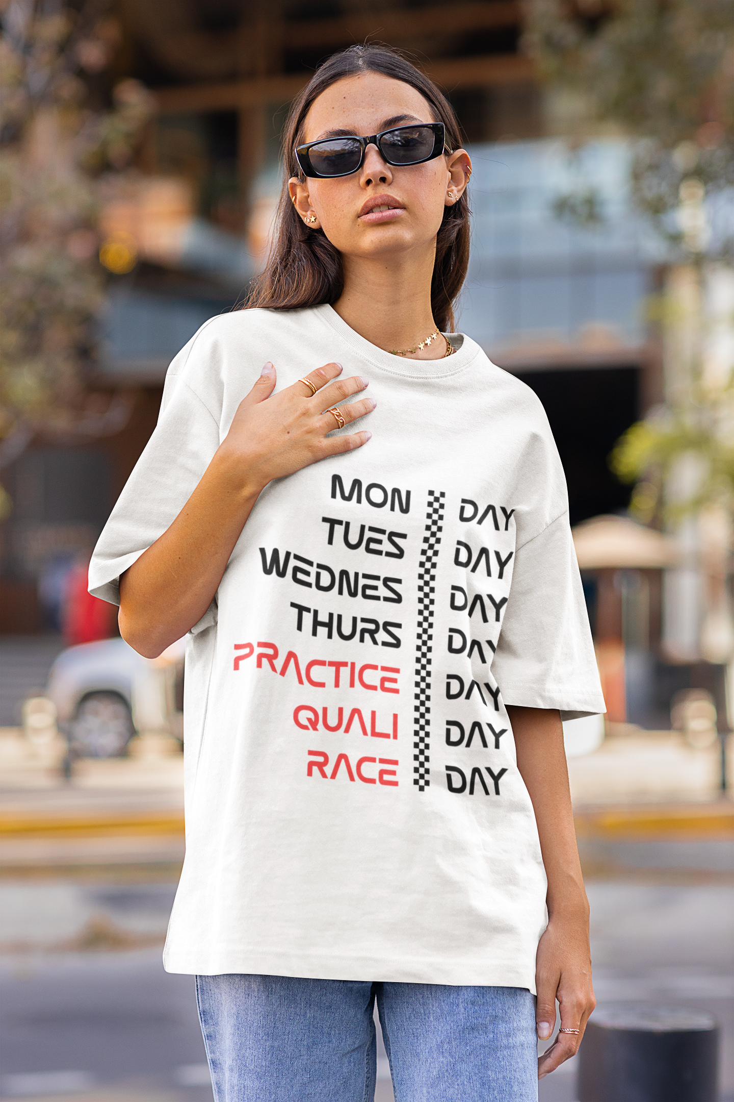 Days of the Week - Oversized T-Shirt